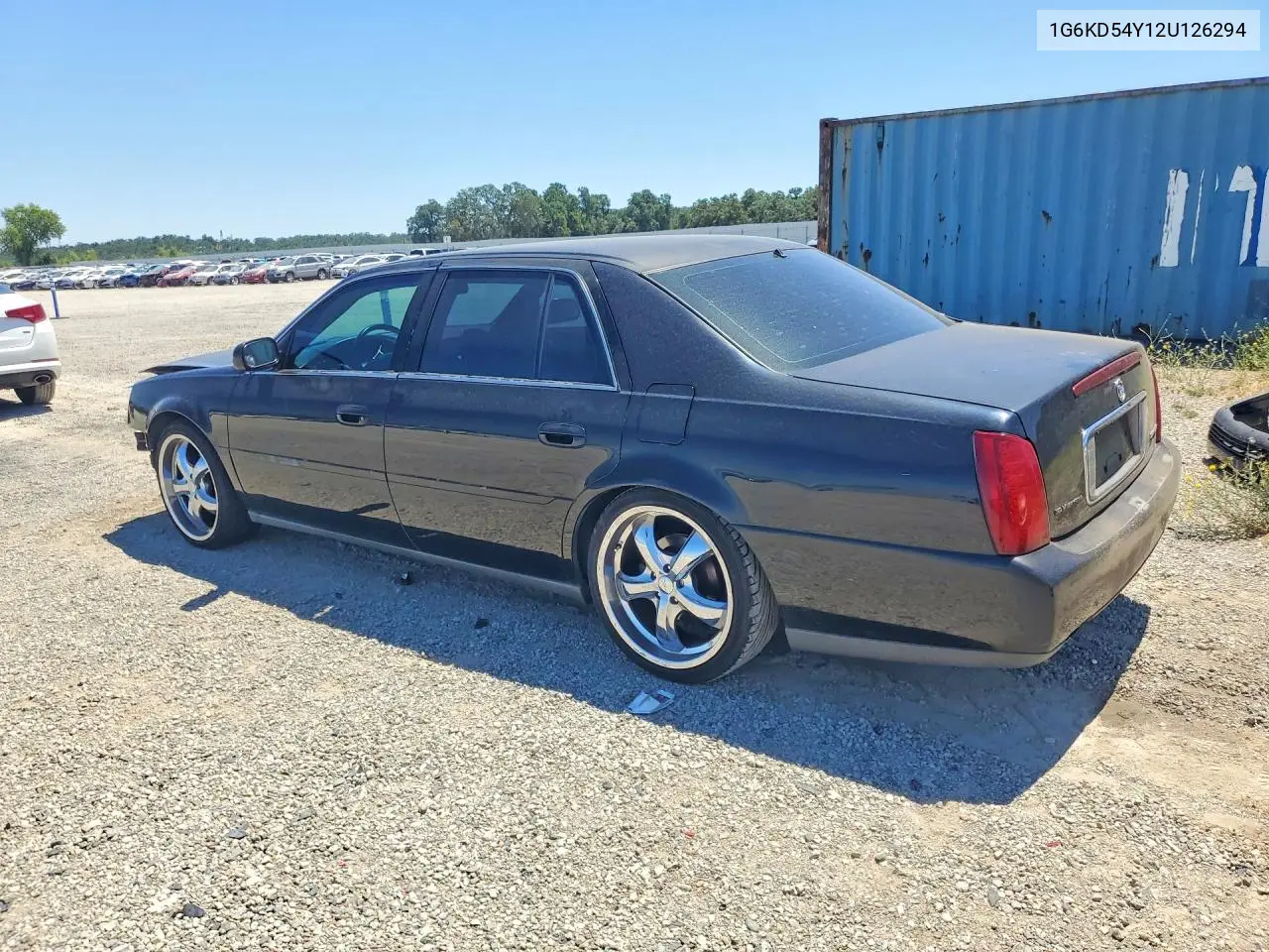 2002 Cadillac Deville VIN: 1G6KD54Y12U126294 Lot: 57565846