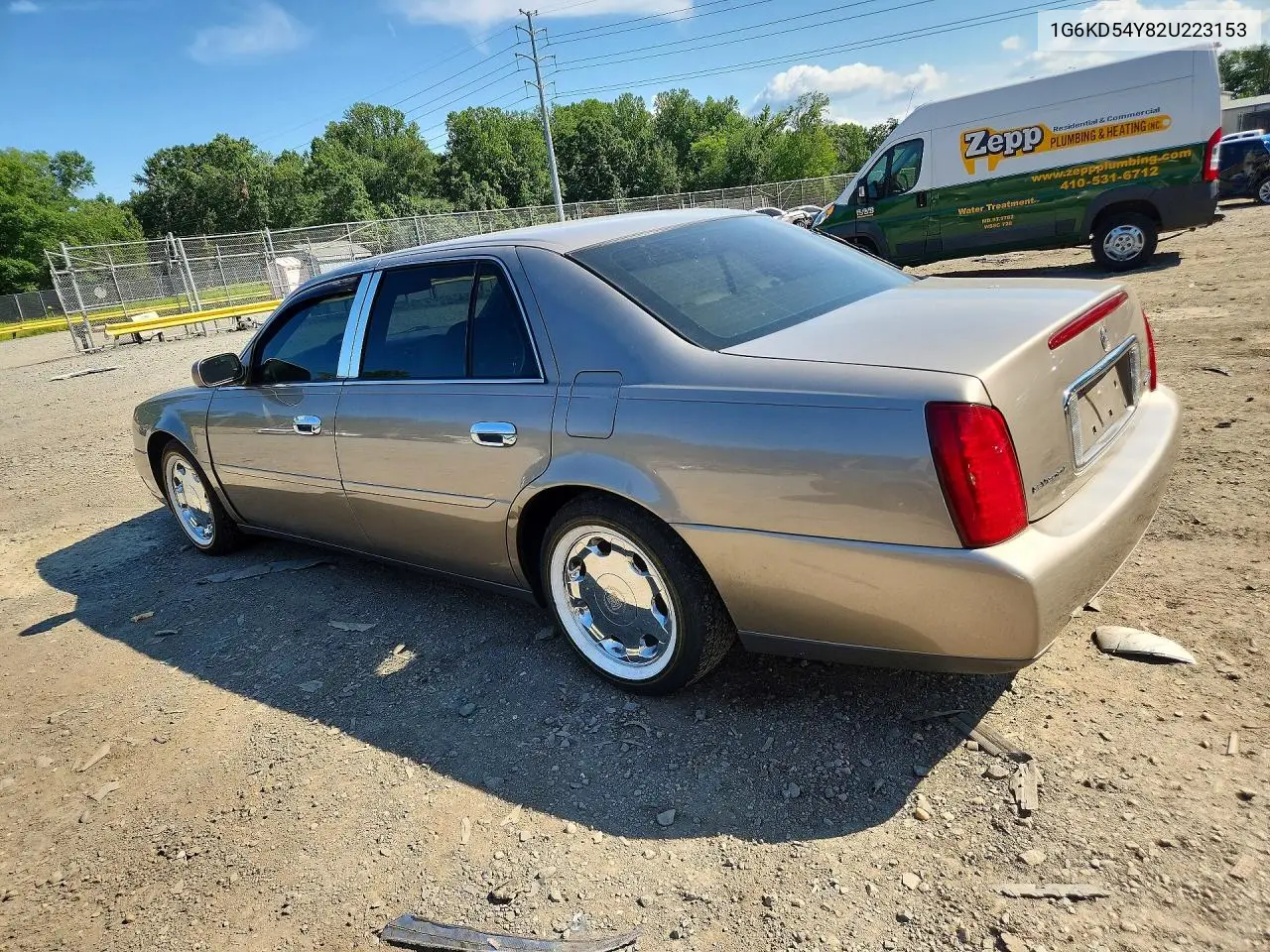 2002 Cadillac Deville VIN: 1G6KD54Y82U223153 Lot: 60849146