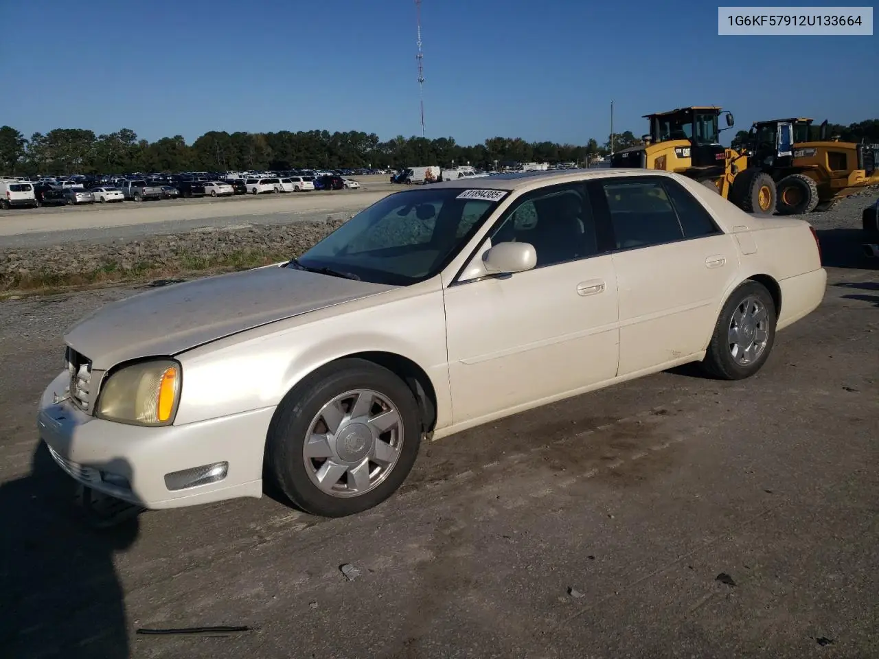 1G6KF57912U133664 2002 Cadillac Deville Dts