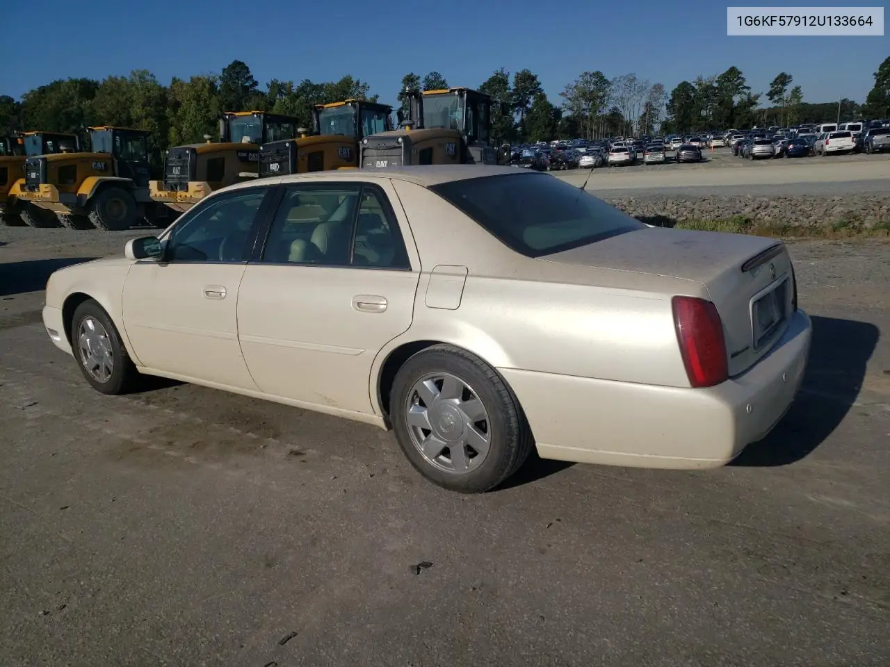 1G6KF57912U133664 2002 Cadillac Deville Dts