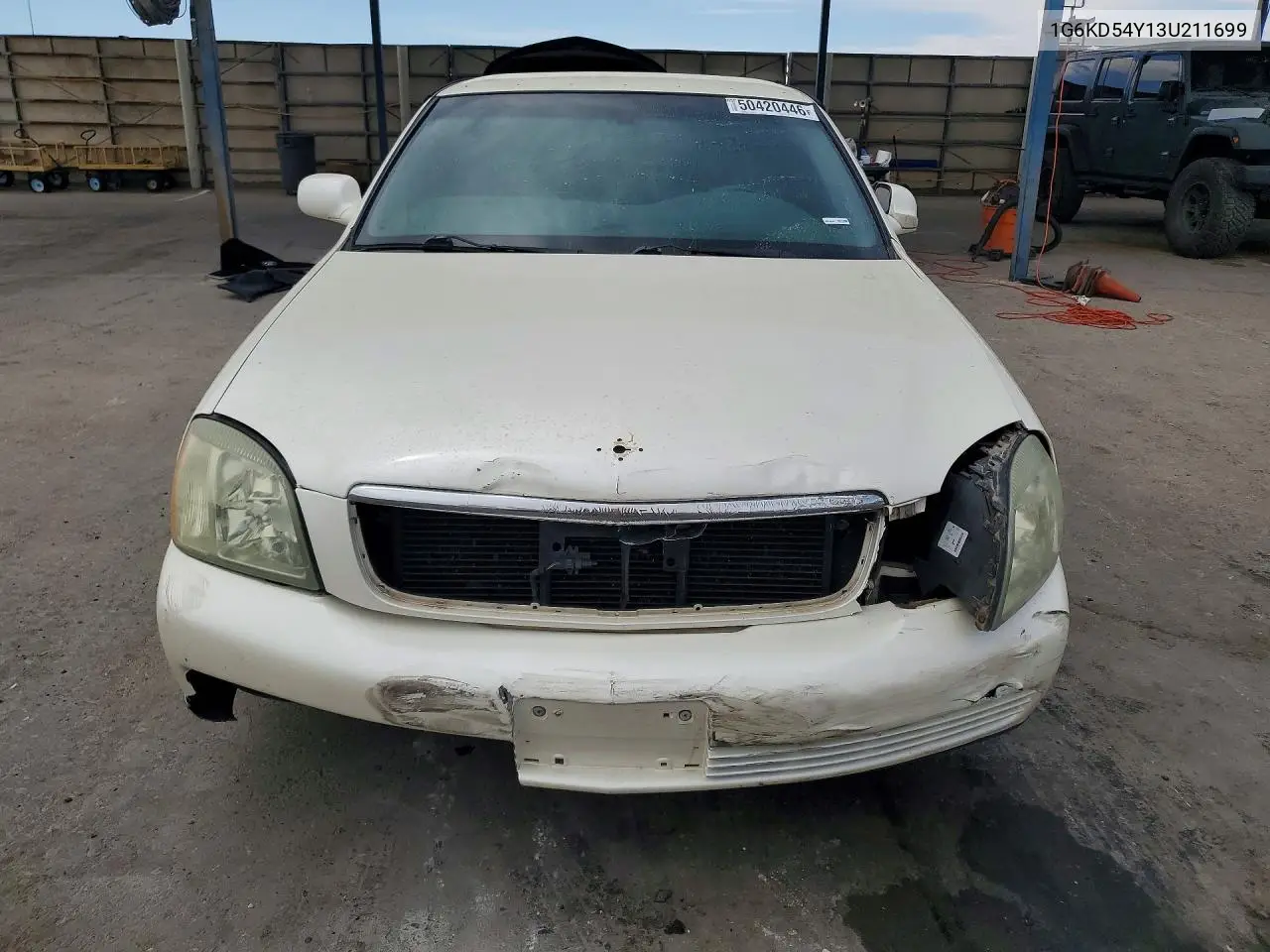 2003 Cadillac Deville VIN: 1G6KD54Y13U211699 Lot: 50420446