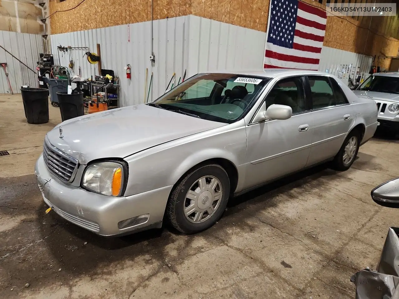 2003 Cadillac Deville Base VIN: 1G6KD54Y13U102403 Lot: 55653606