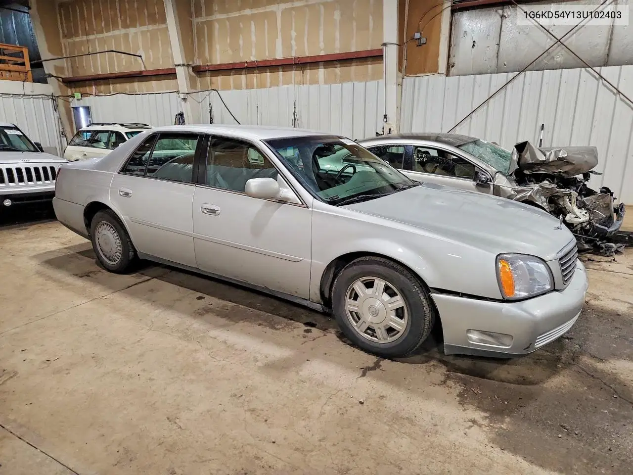 2003 Cadillac Deville Base VIN: 1G6KD54Y13U102403 Lot: 55653606