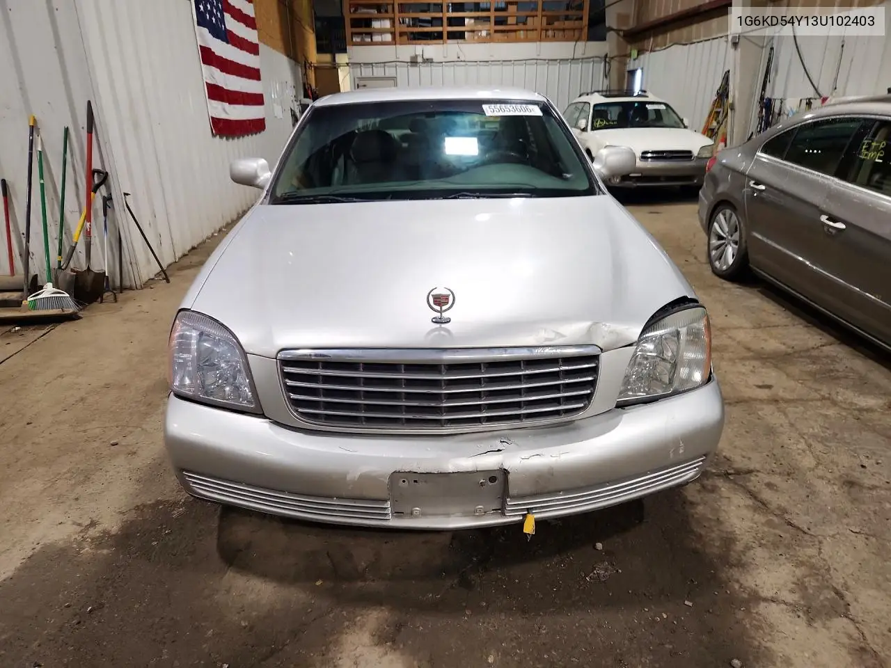 2003 Cadillac Deville Base VIN: 1G6KD54Y13U102403 Lot: 55653606