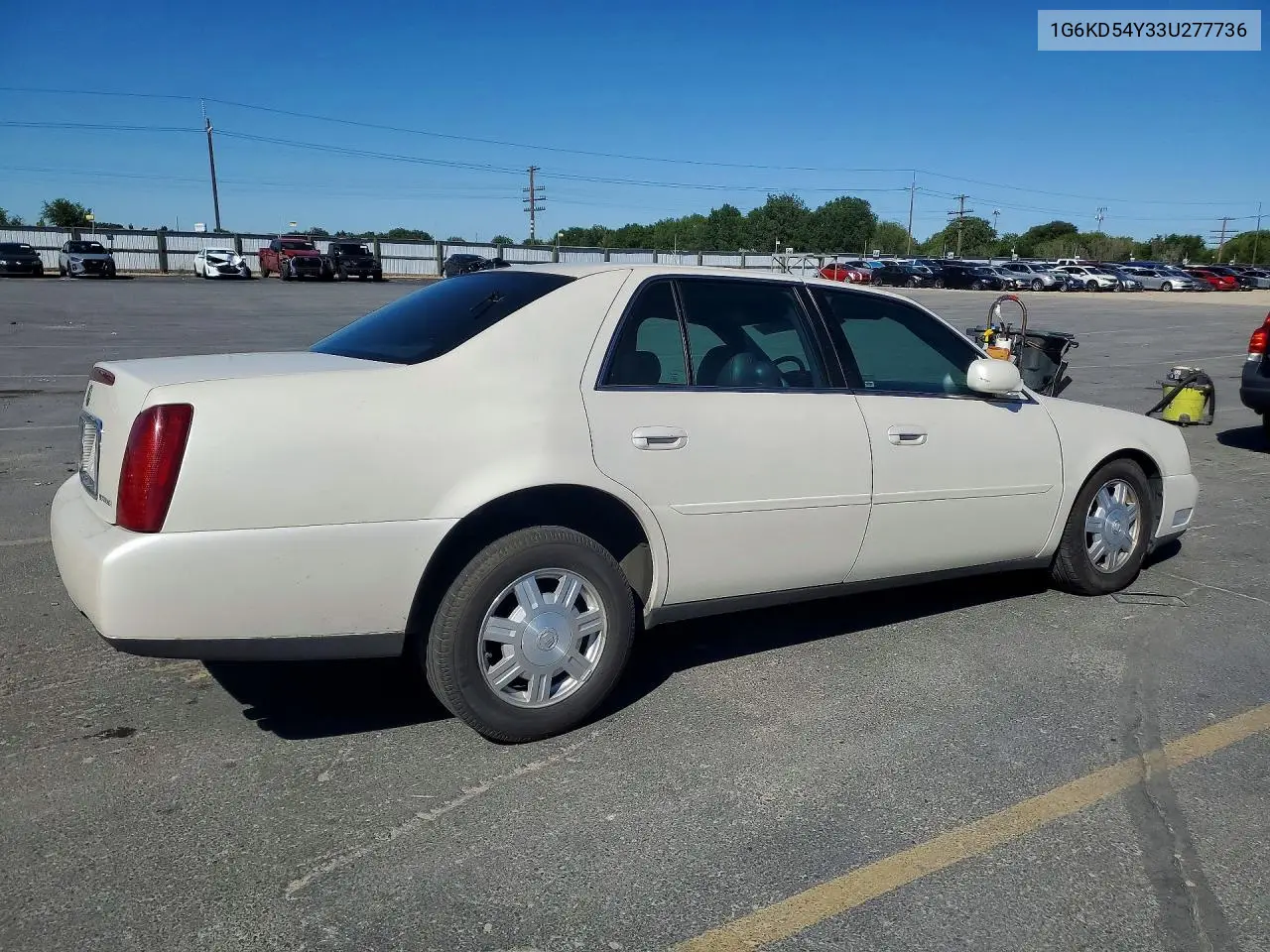 2003 Cadillac Deville VIN: 1G6KD54Y33U277736 Lot: 56783996