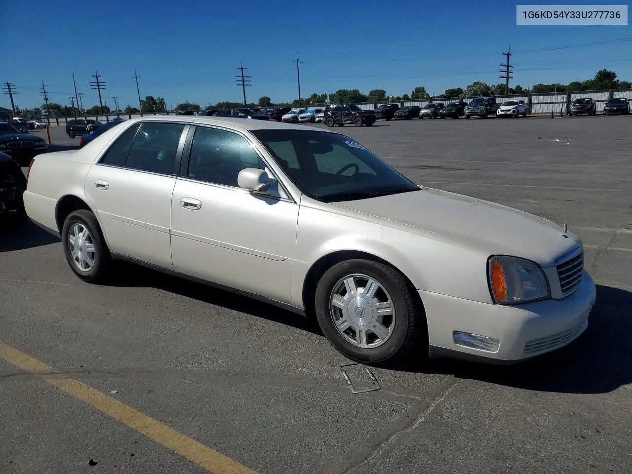 2003 Cadillac Deville VIN: 1G6KD54Y33U277736 Lot: 56783996