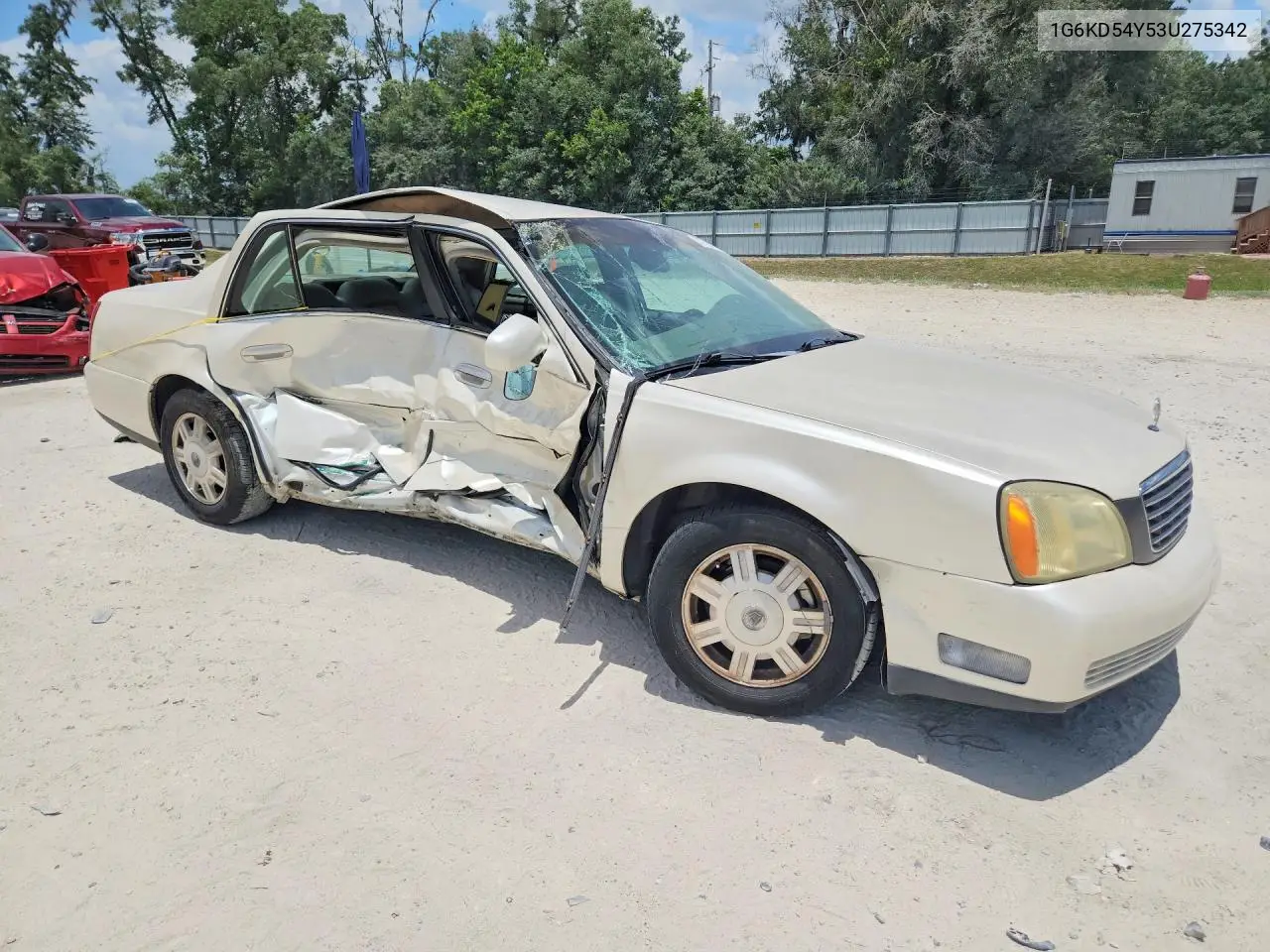 2003 Cadillac Deville VIN: 1G6KD54Y53U275342 Lot: 57728426