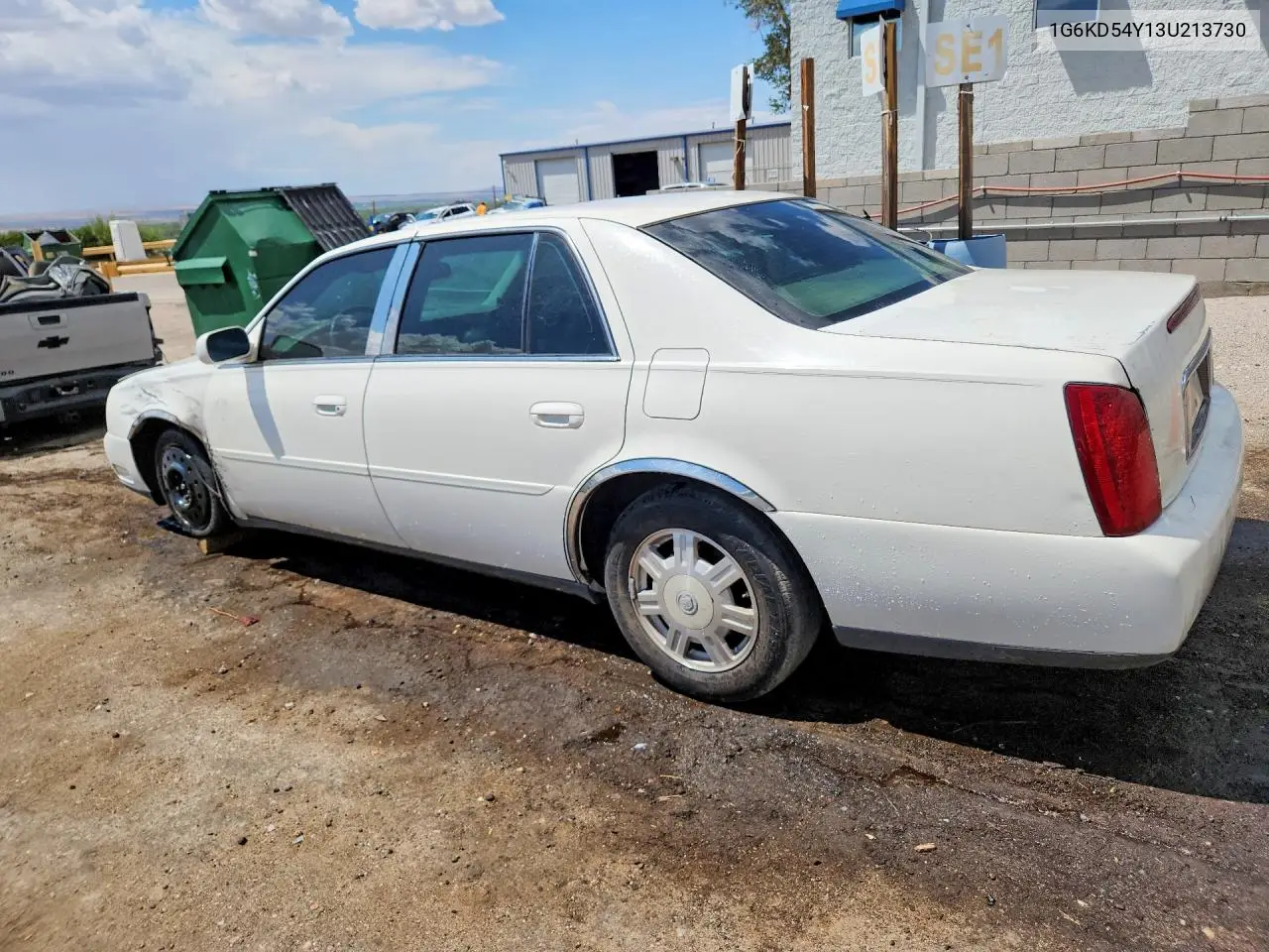 2003 Cadillac Deville VIN: 1G6KD54Y13U213730 Lot: 60141396