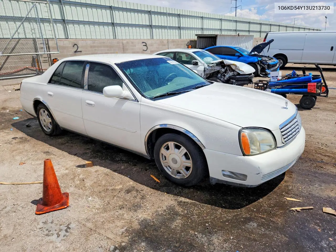 2003 Cadillac Deville VIN: 1G6KD54Y13U213730 Lot: 60141396
