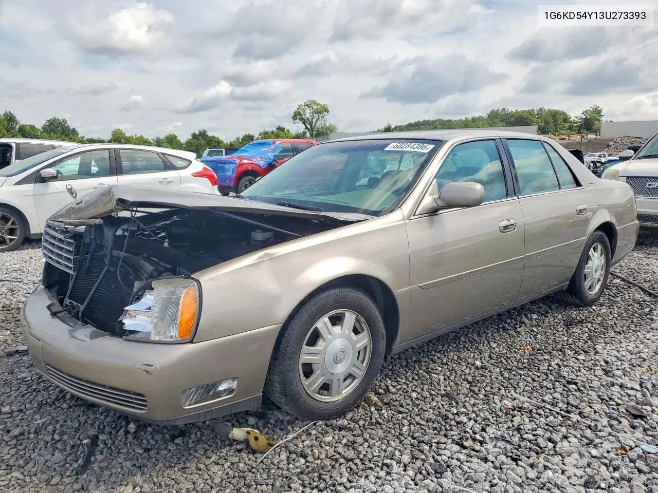 2003 Cadillac Deville VIN: 1G6KD54Y13U273393 Lot: 60284386