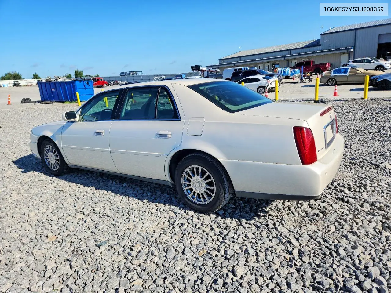 2003 Cadillac Deville Dhs VIN: 1G6KE57Y53U208359 Lot: 60779246