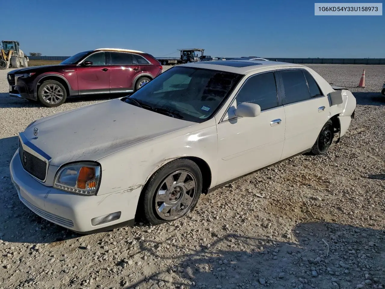 2003 Cadillac Deville VIN: 1G6KD54Y33U158973 Lot: 96089565