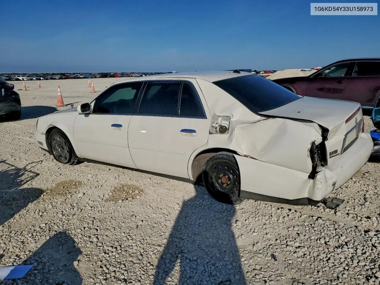 2003 Cadillac Deville VIN: 1G6KD54Y33U158973 Lot: 96089565