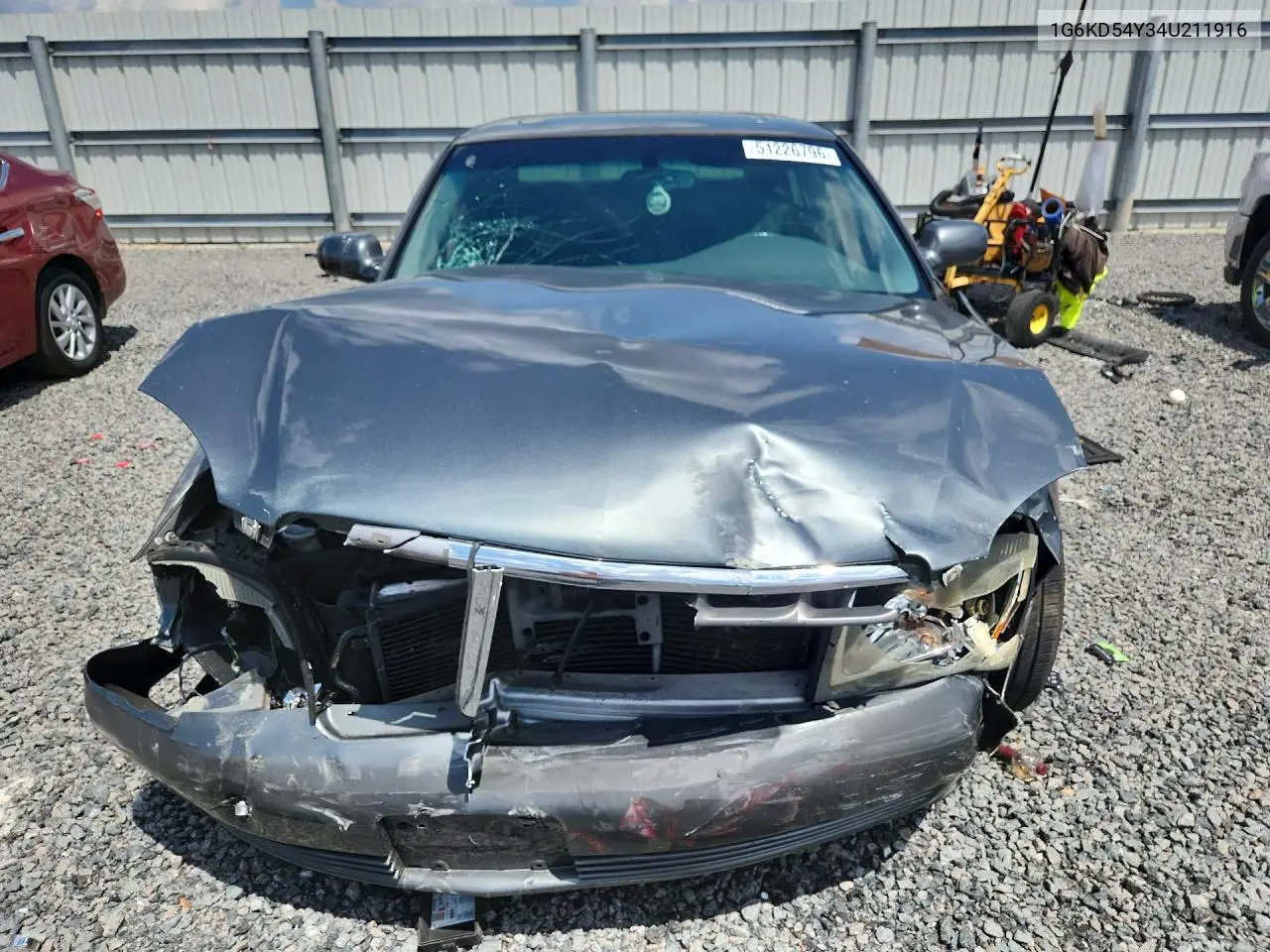 2004 Cadillac Deville VIN: 1G6KD54Y34U211916 Lot: 51226796