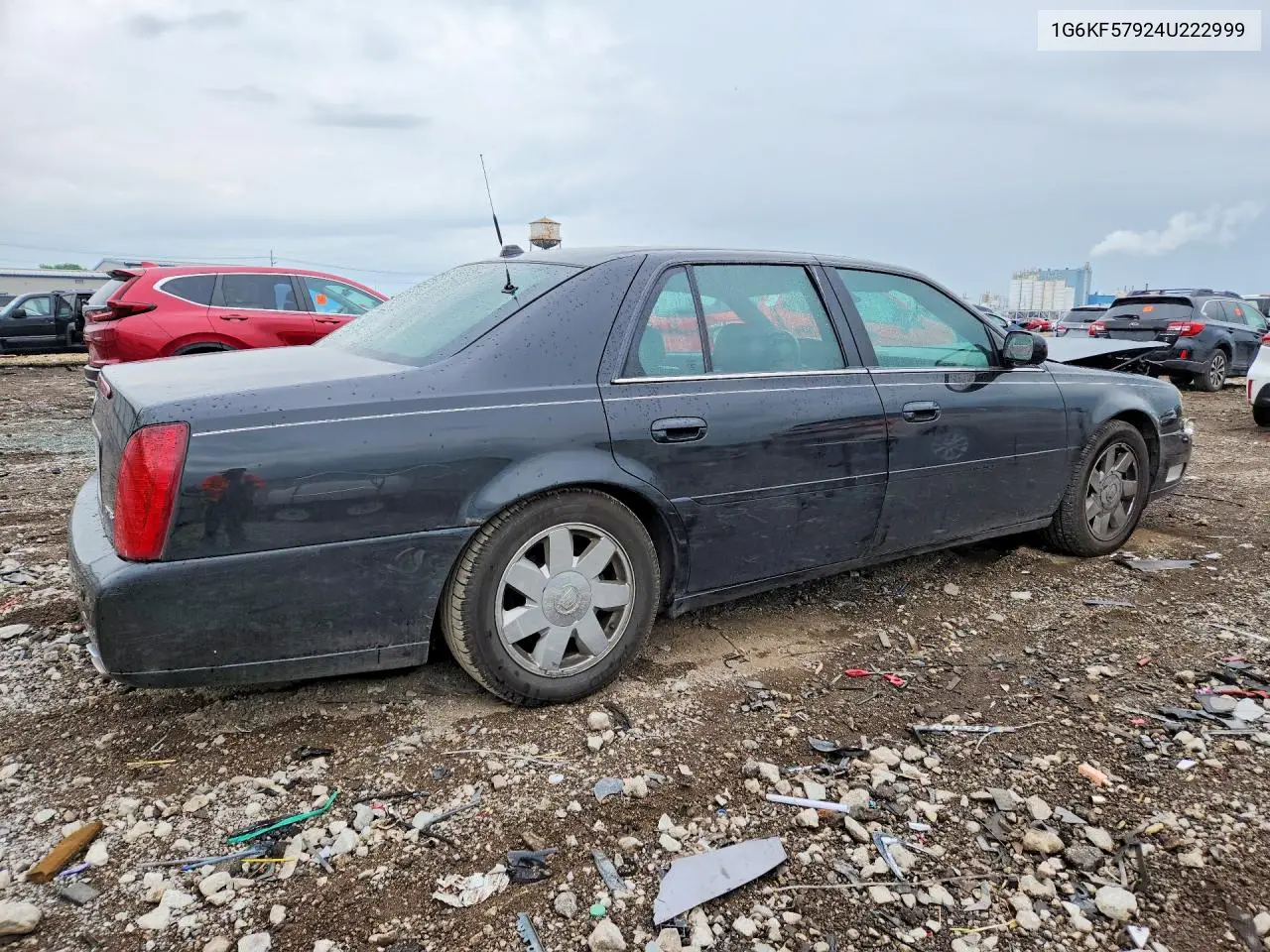 2004 Cadillac Deville Dts VIN: 1G6KF57924U222999 Lot: 56085546
