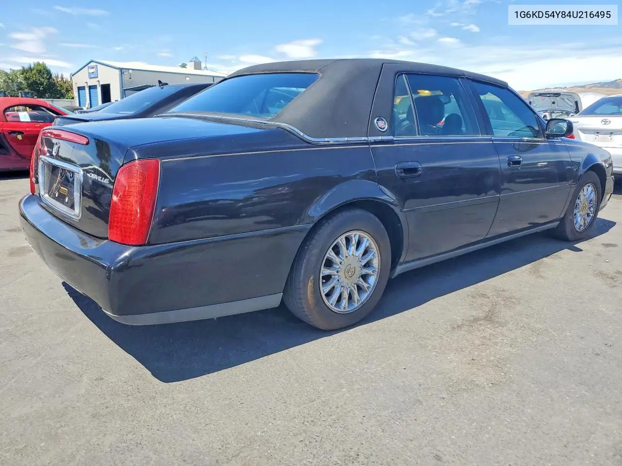 2004 Cadillac Deville VIN: 1G6KD54Y84U216495 Lot: 56843426