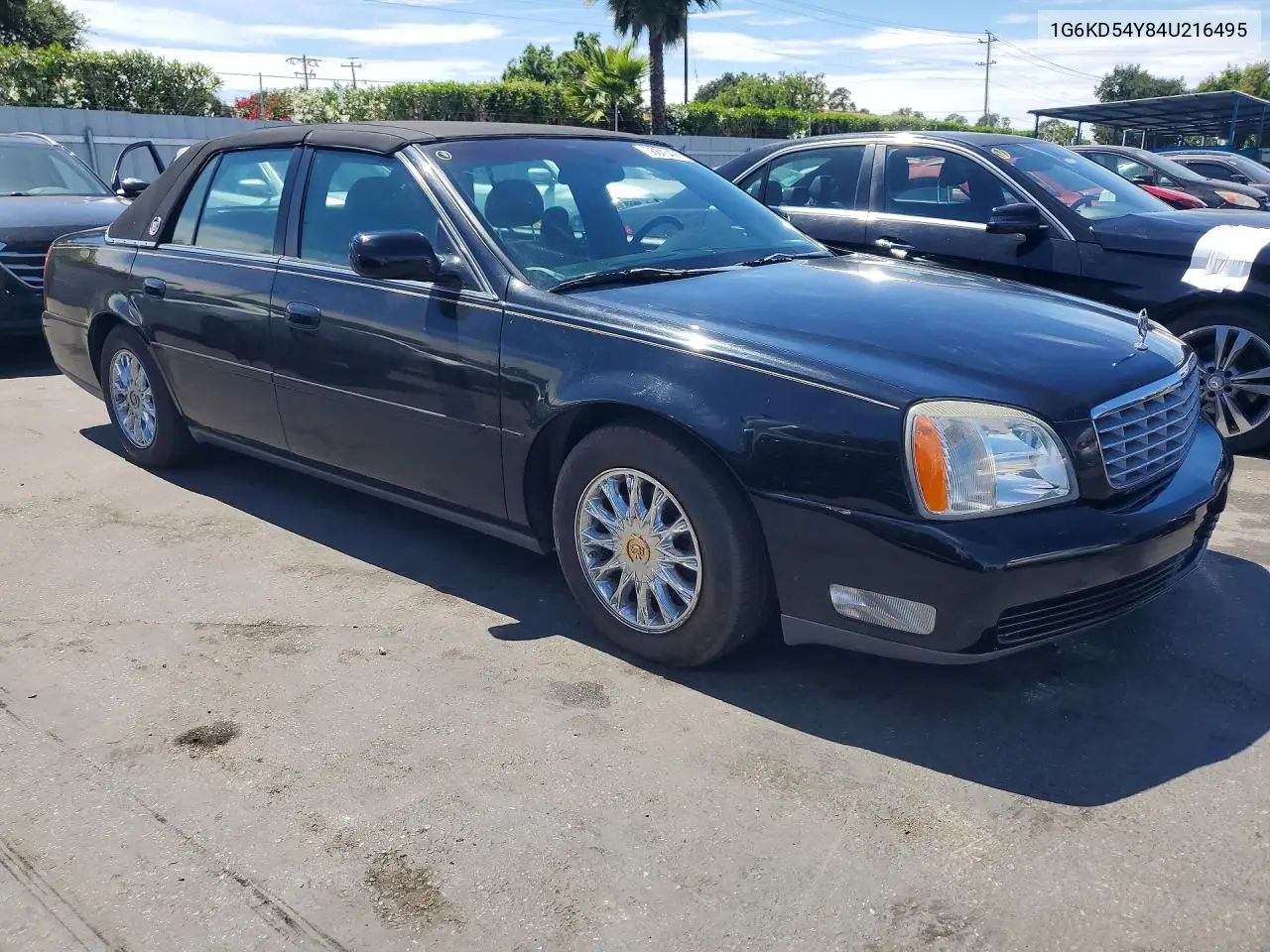 2004 Cadillac Deville VIN: 1G6KD54Y84U216495 Lot: 56843426