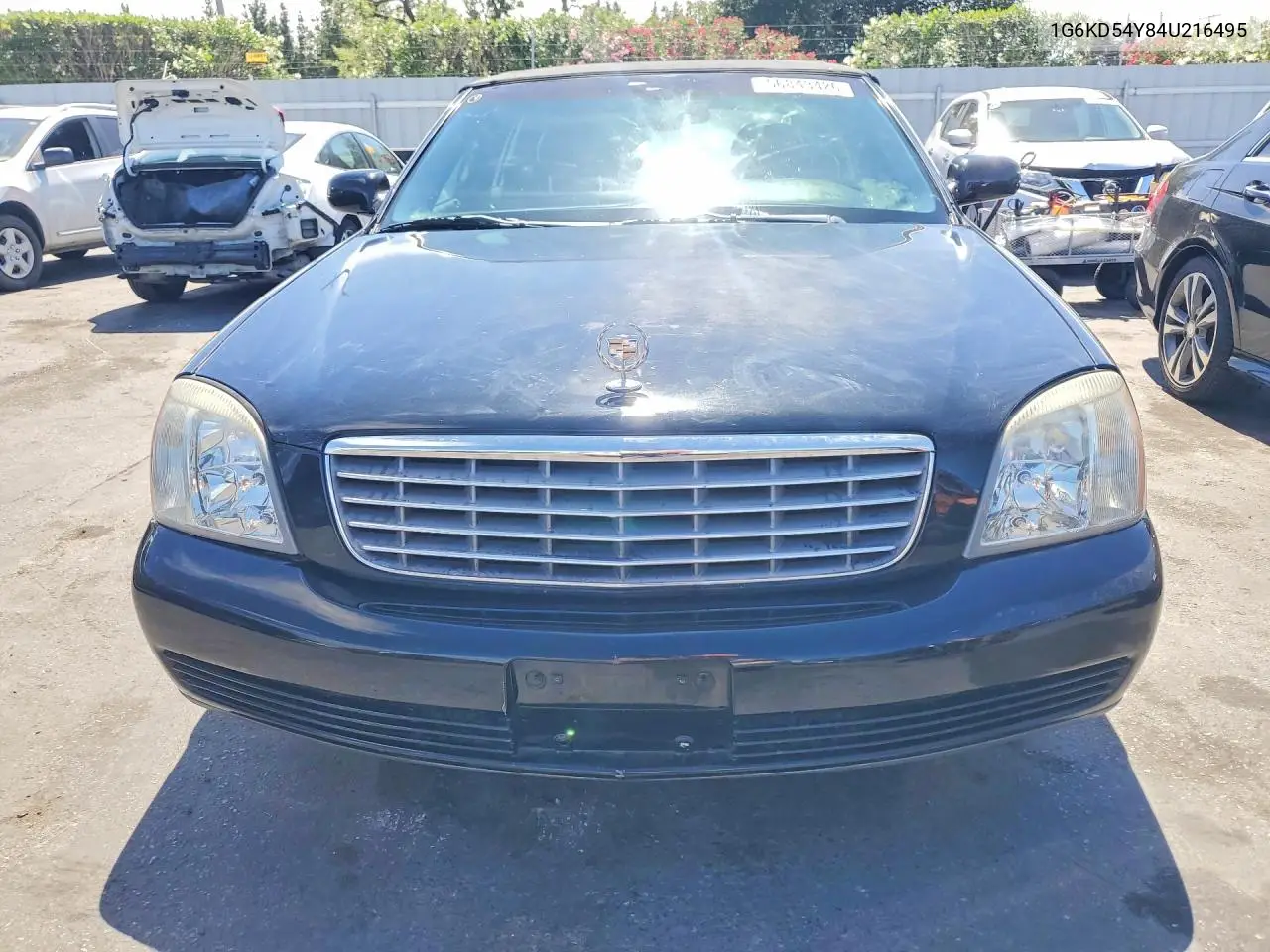 2004 Cadillac Deville VIN: 1G6KD54Y84U216495 Lot: 56843426