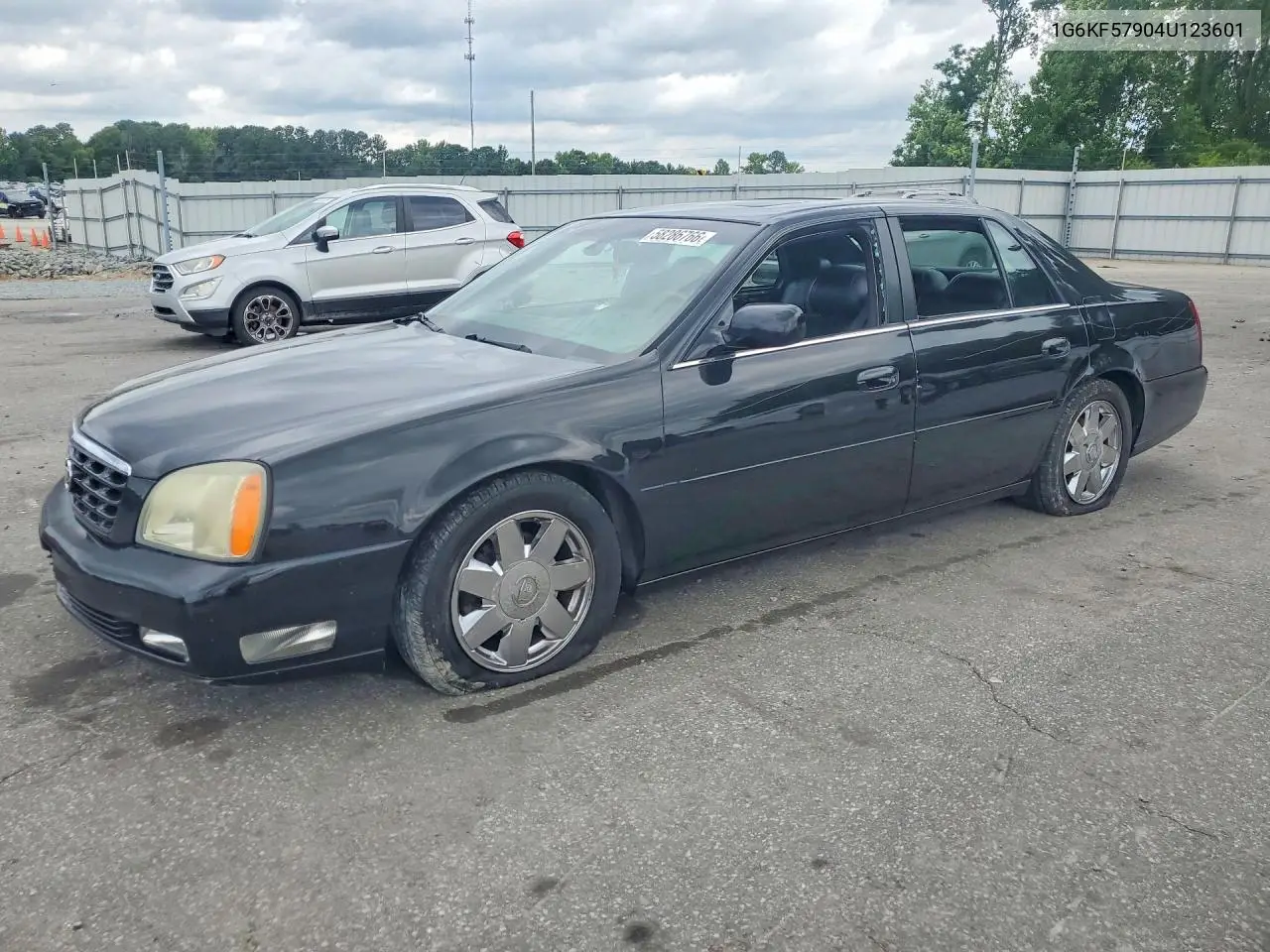 2004 Cadillac Deville Dts VIN: 1G6KF57904U123601 Lot: 58286766