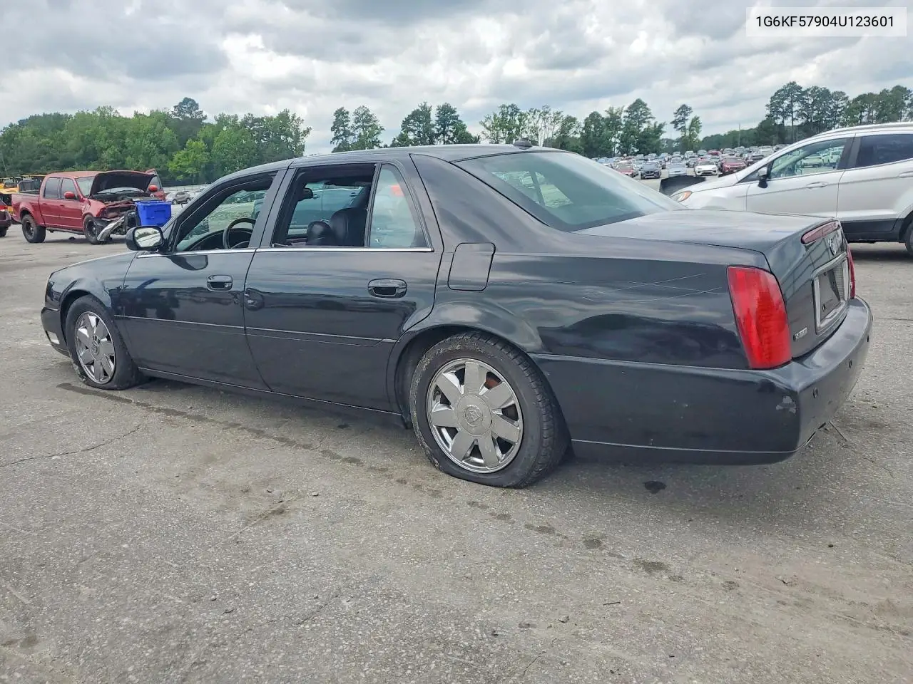 2004 Cadillac Deville Dts VIN: 1G6KF57904U123601 Lot: 58286766