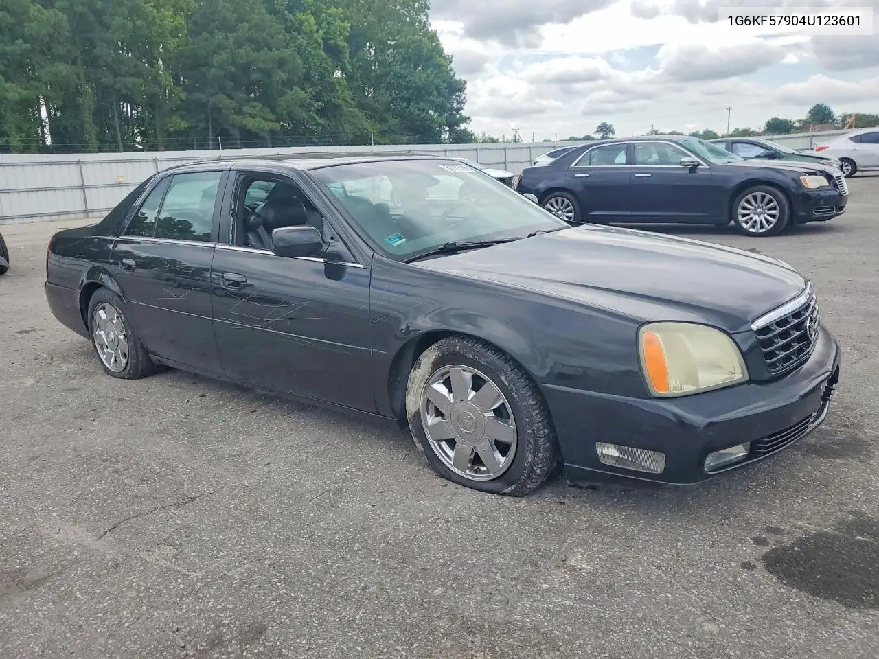 2004 Cadillac Deville Dts VIN: 1G6KF57904U123601 Lot: 58286766