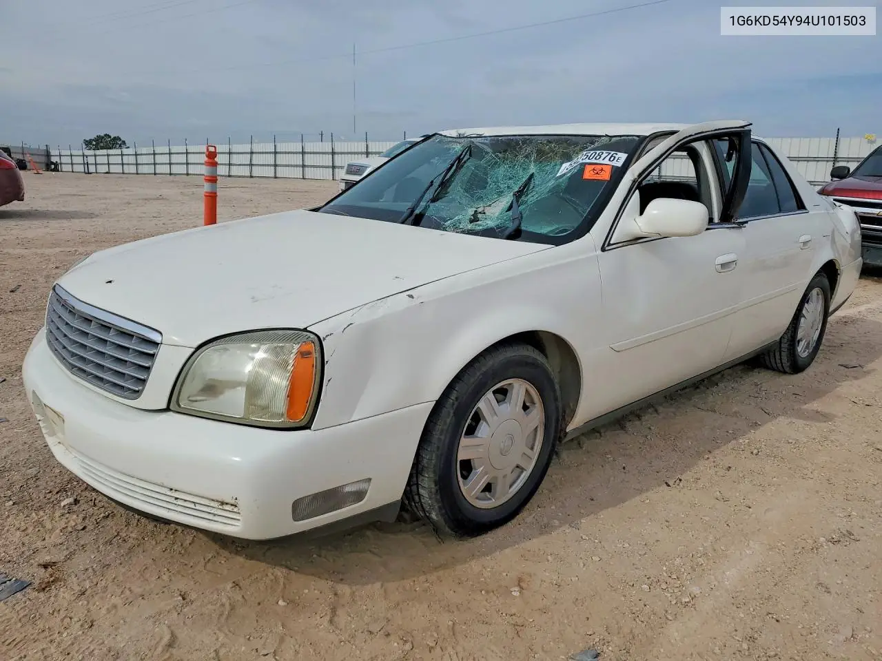 2004 Cadillac Deville VIN: 1G6KD54Y94U101503 Lot: 59250876