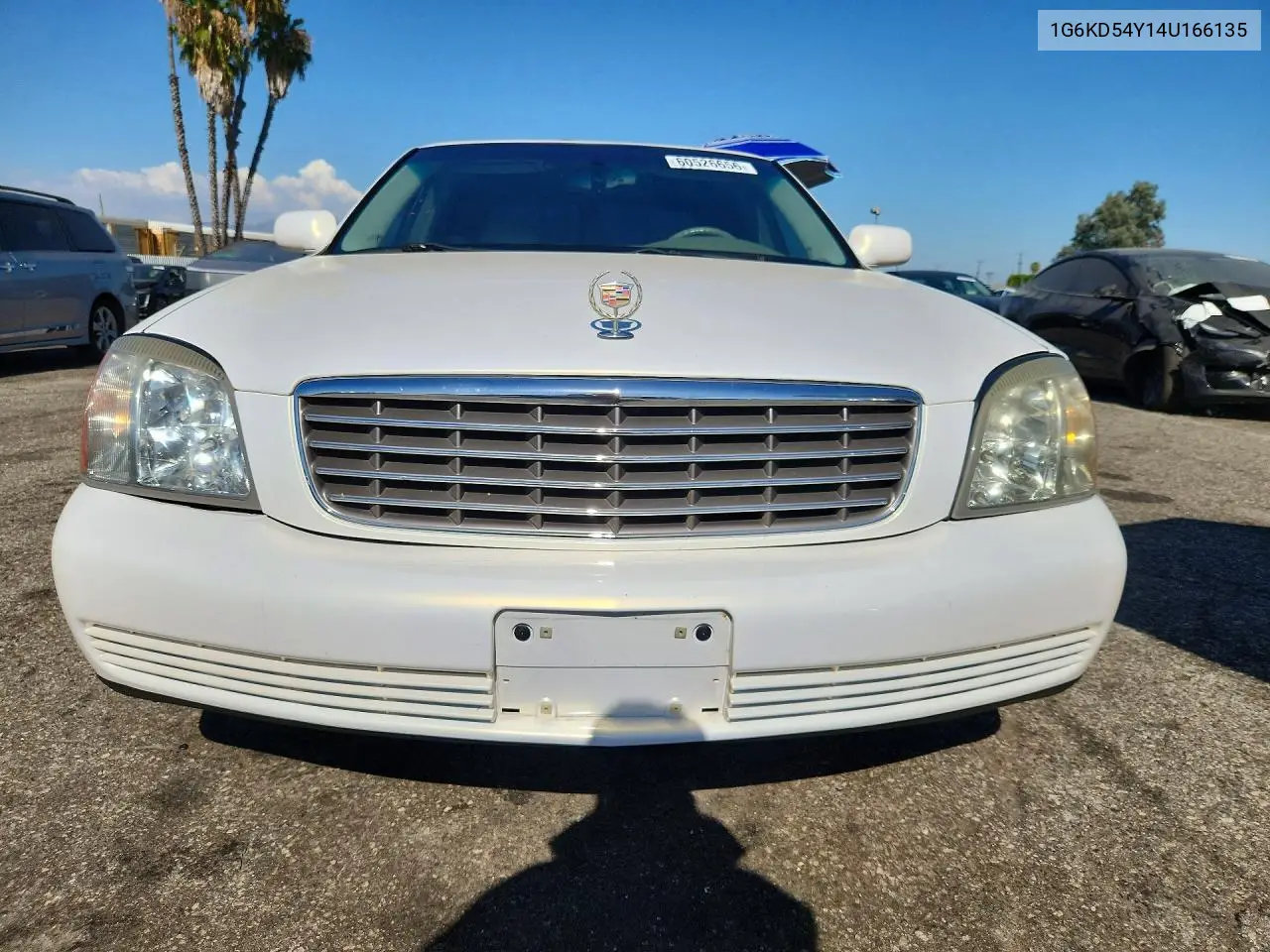 2004 Cadillac Deville VIN: 1G6KD54Y14U166135 Lot: 60526656