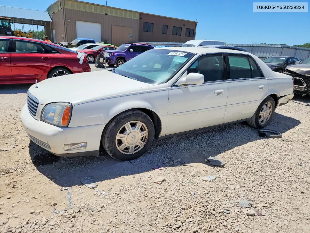 2005 Cadillac Deville VIN: 1G6KD54Y65U239324 Lot: 53614866