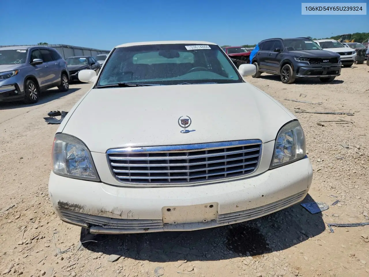 2005 Cadillac Deville VIN: 1G6KD54Y65U239324 Lot: 53614866