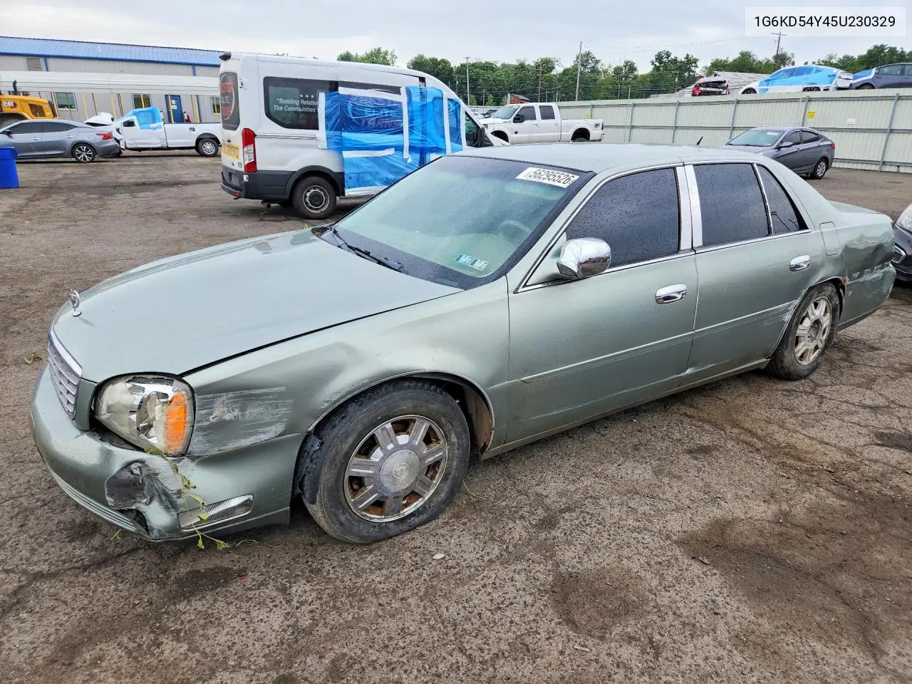 2005 Cadillac Deville VIN: 1G6KD54Y45U230329 Lot: 56295526