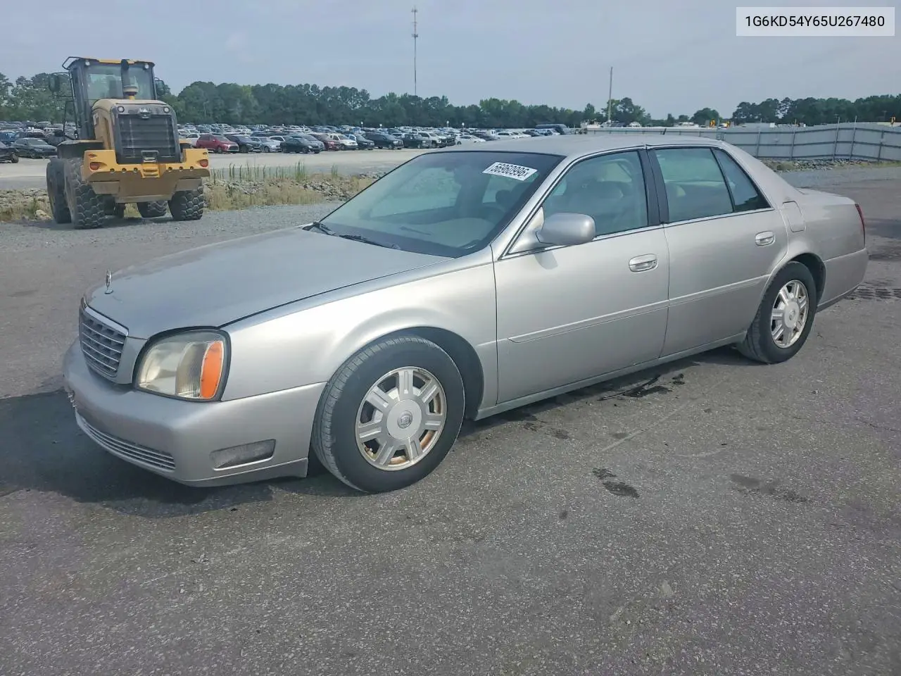 2005 Cadillac Deville VIN: 1G6KD54Y65U267480 Lot: 56960996