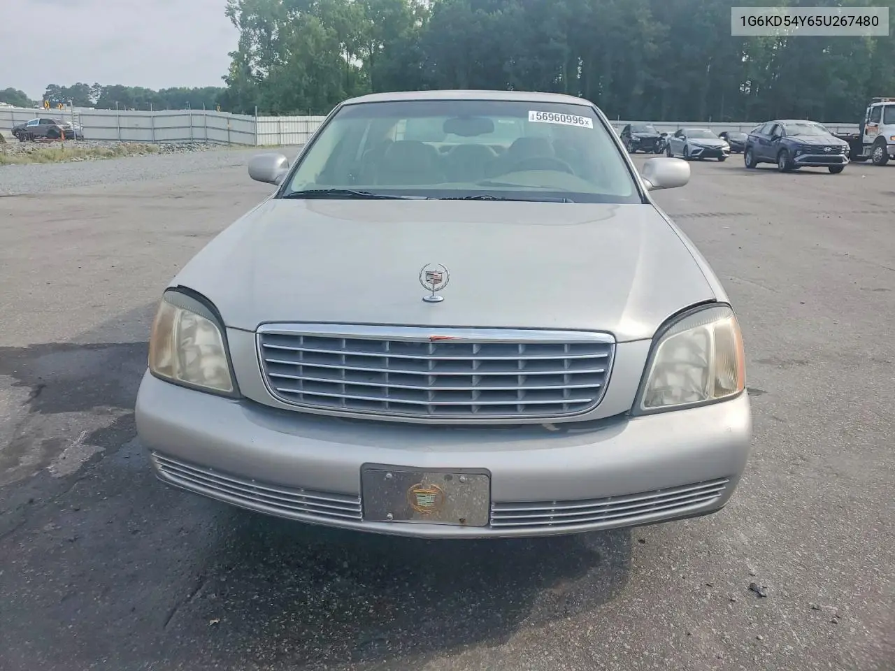 2005 Cadillac Deville VIN: 1G6KD54Y65U267480 Lot: 56960996