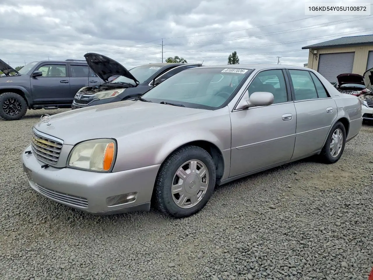 2005 Cadillac Deville VIN: 1G6KD54Y05U100872 Lot: 61087026