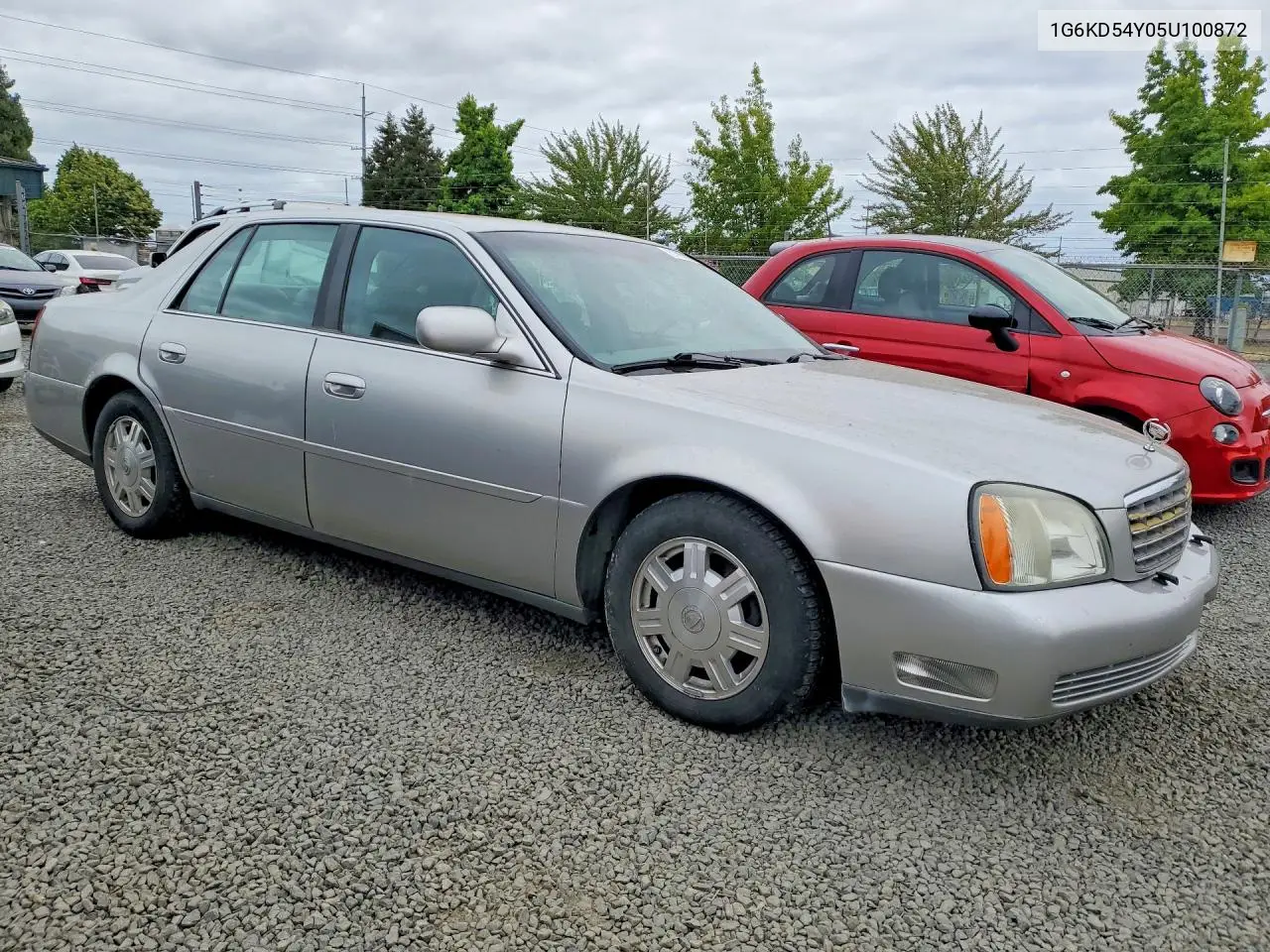 2005 Cadillac Deville VIN: 1G6KD54Y05U100872 Lot: 61087026