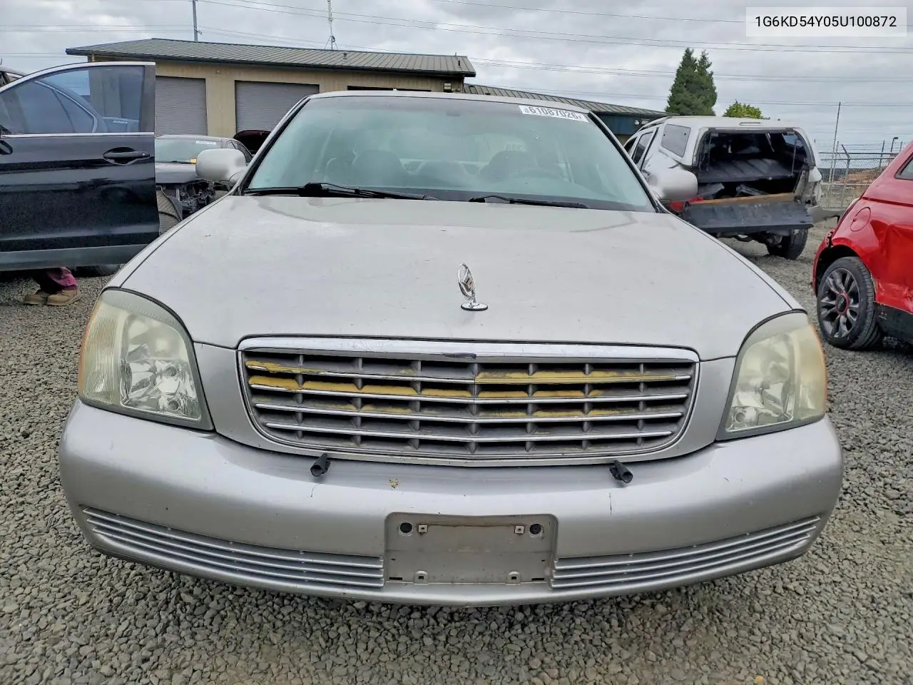 2005 Cadillac Deville VIN: 1G6KD54Y05U100872 Lot: 61087026