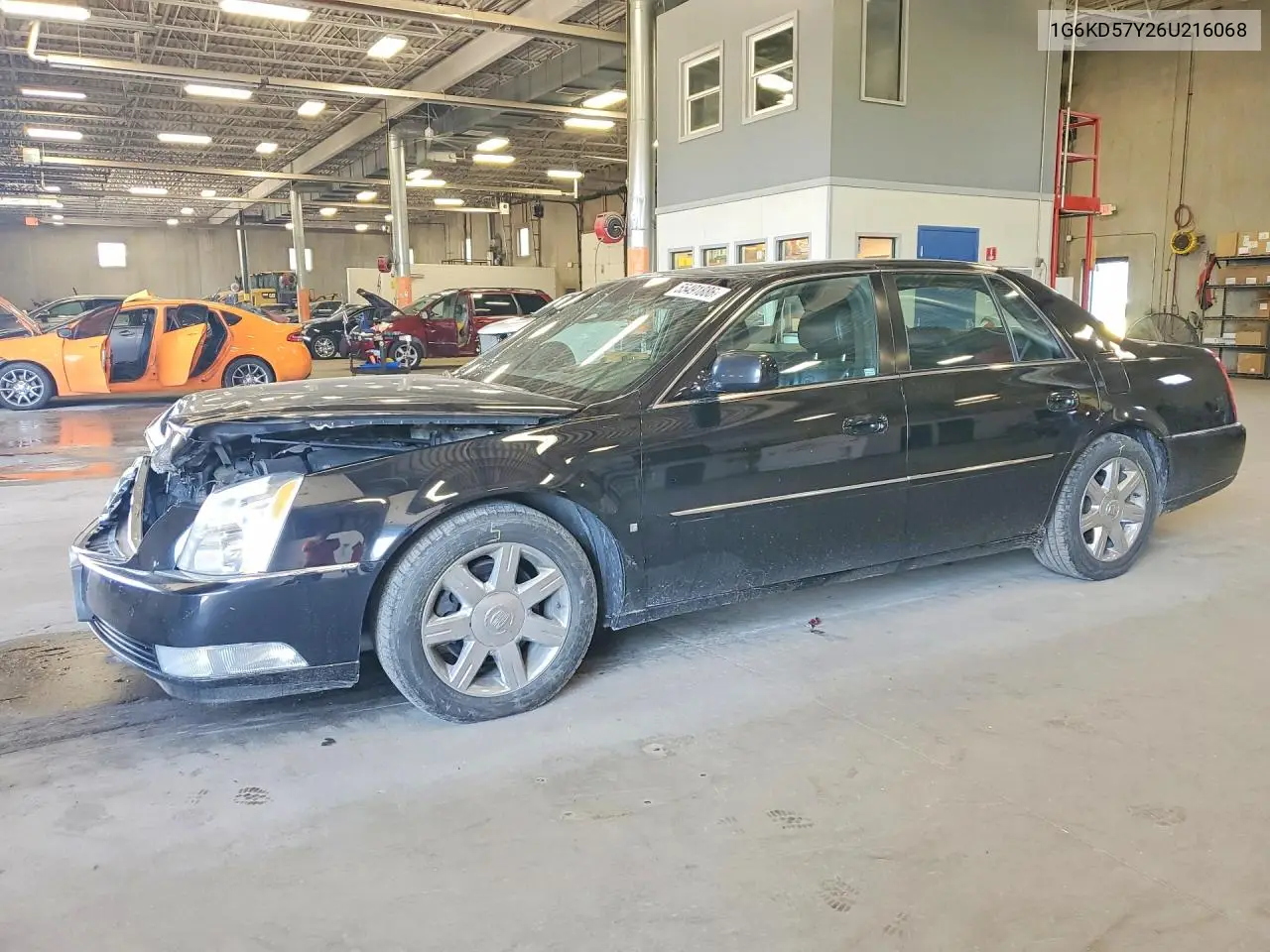 2006 Cadillac Dts VIN: 1G6KD57Y26U216068 Lot: 55491886