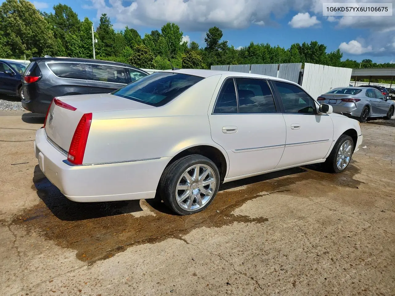 2006 Cadillac Dts VIN: 1G6KD57YX6U106675 Lot: 56964276