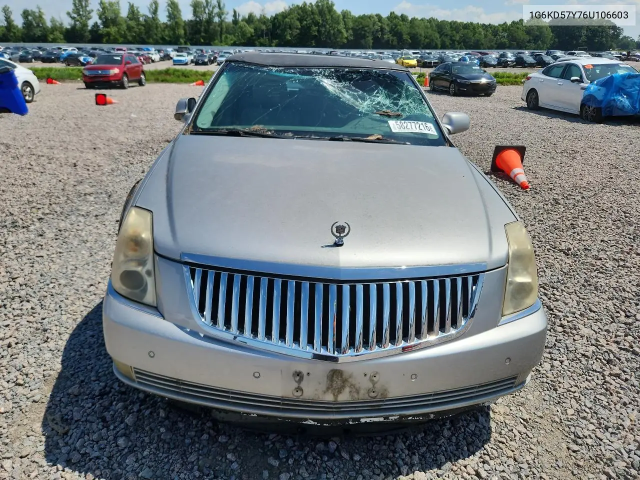 2006 Cadillac Dts VIN: 1G6KD57Y76U106603 Lot: 58277216