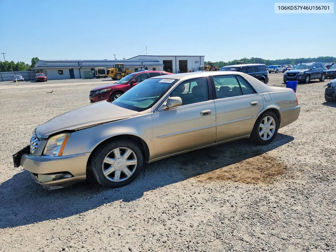 2006 Cadillac Dts VIN: 1G6KD57Y46U156701 Lot: 58988866