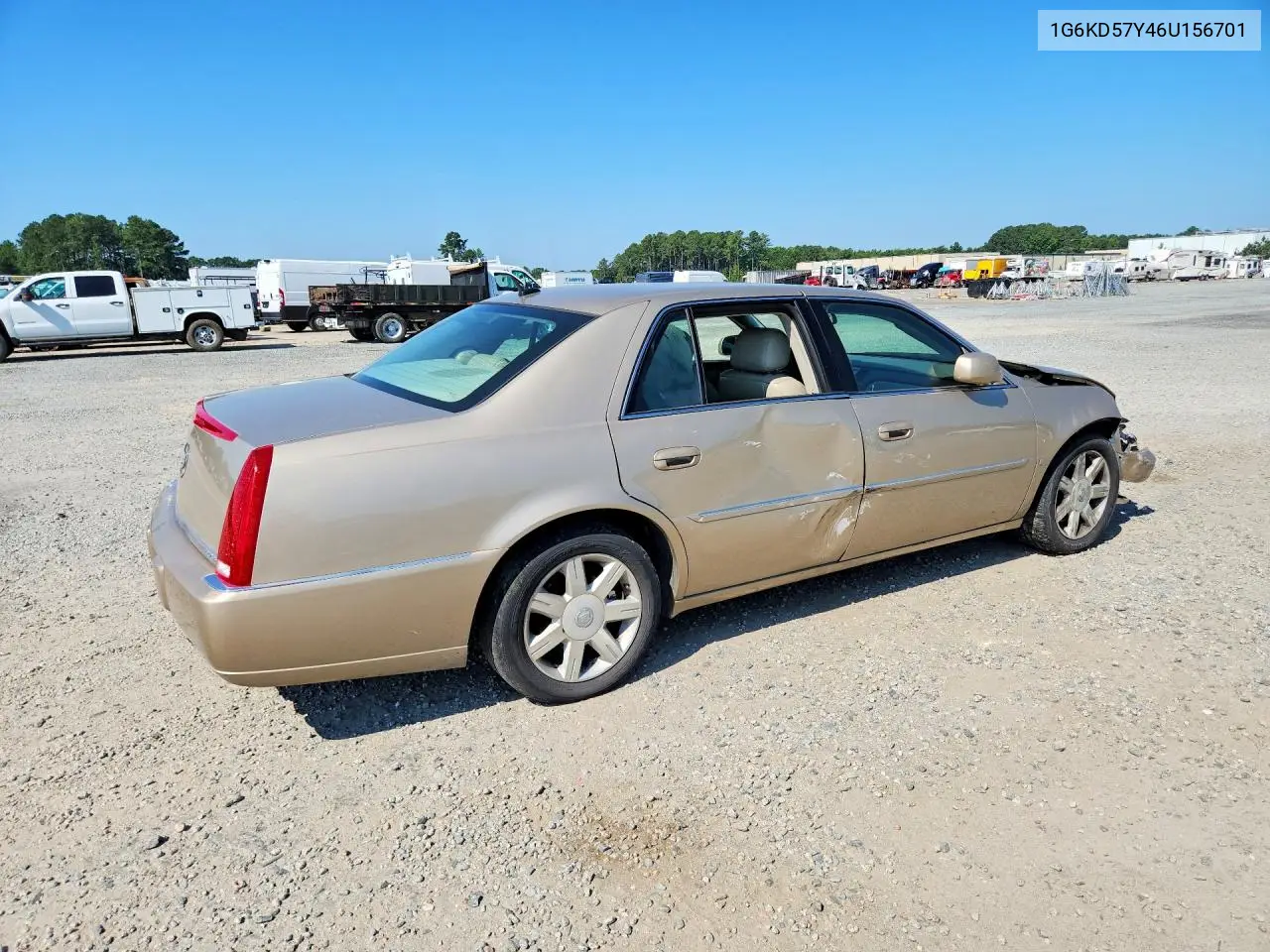 2006 Cadillac Dts VIN: 1G6KD57Y46U156701 Lot: 58988866