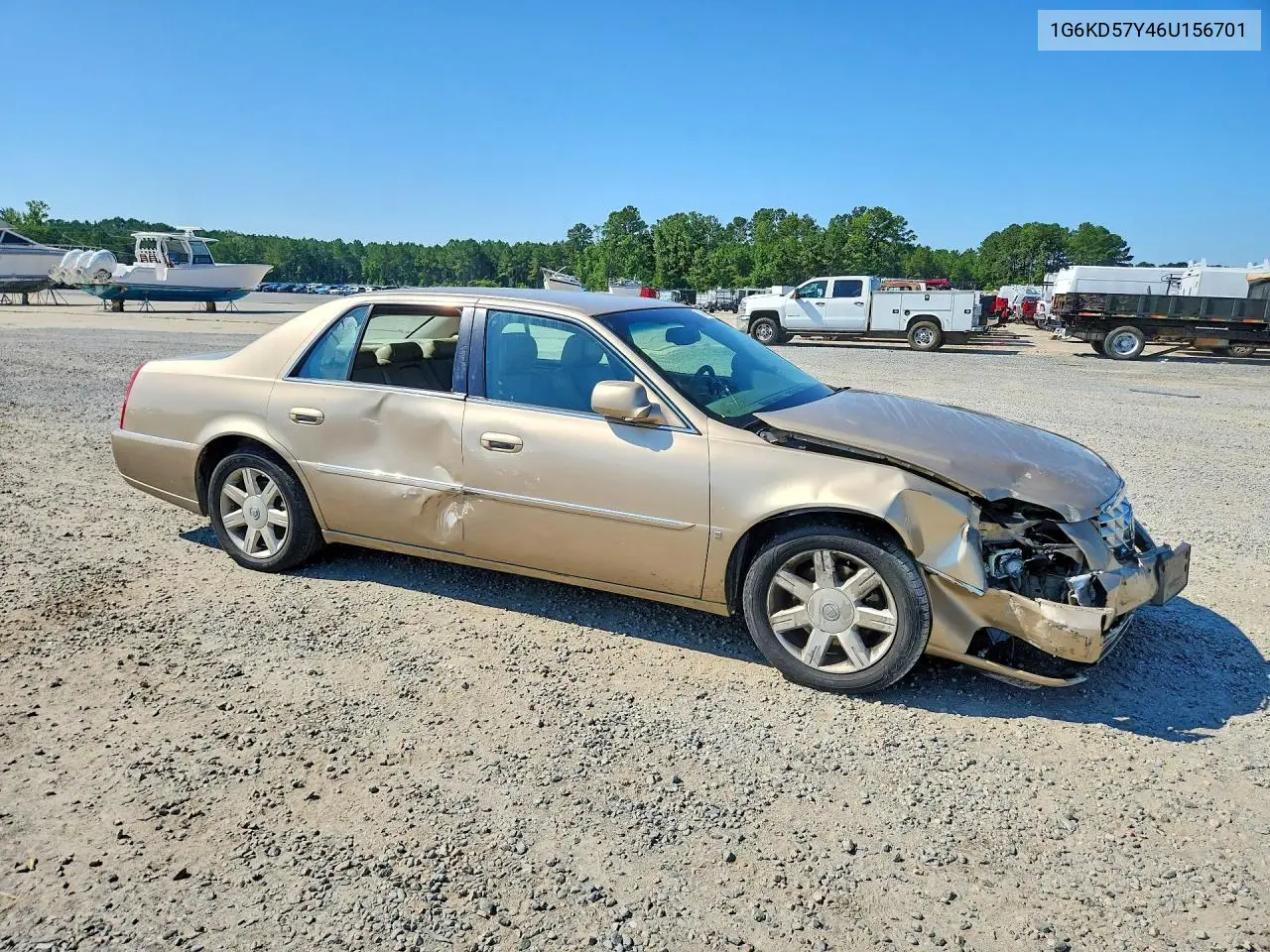 2006 Cadillac Dts VIN: 1G6KD57Y46U156701 Lot: 58988866