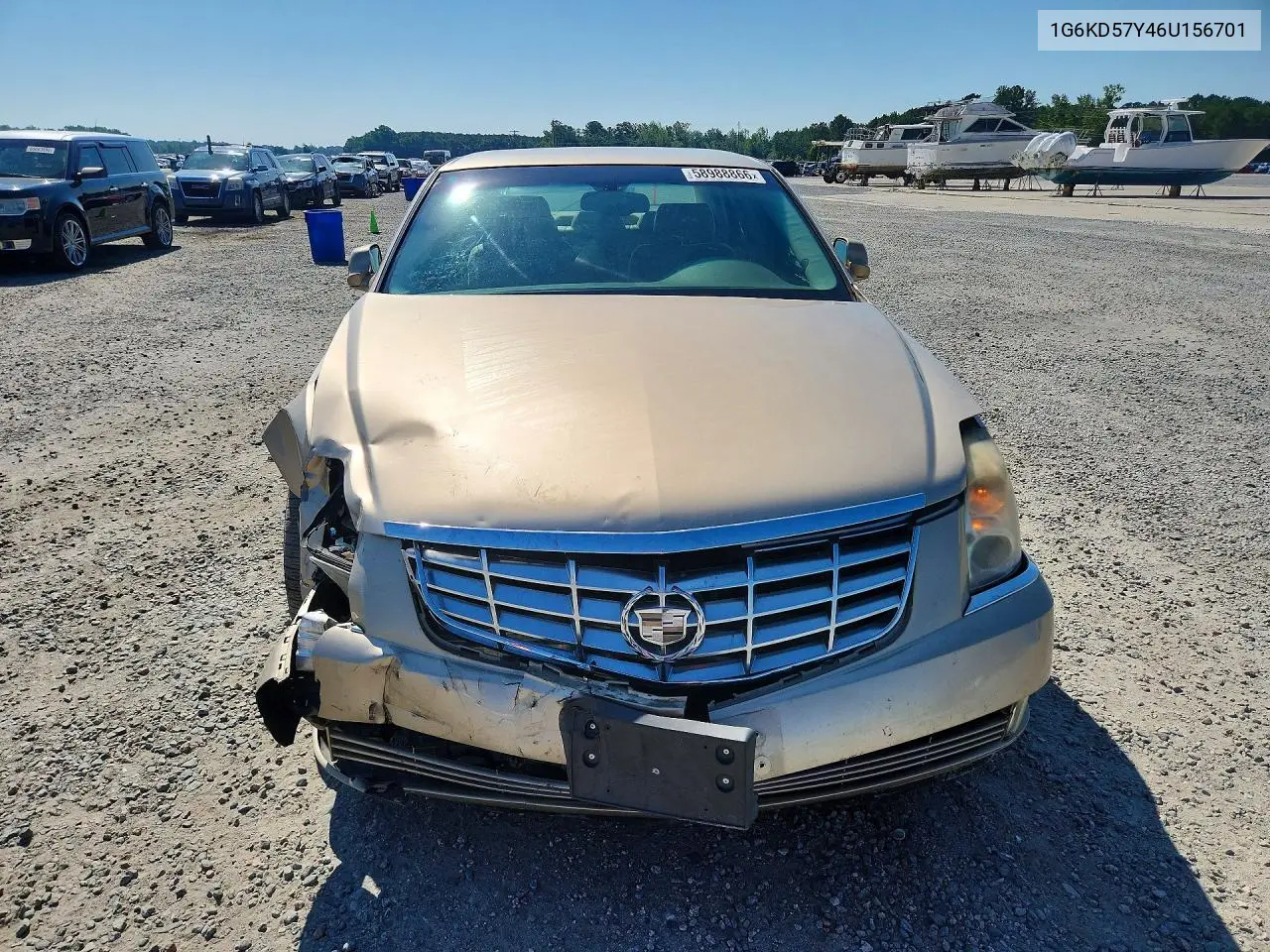 2006 Cadillac Dts VIN: 1G6KD57Y46U156701 Lot: 58988866
