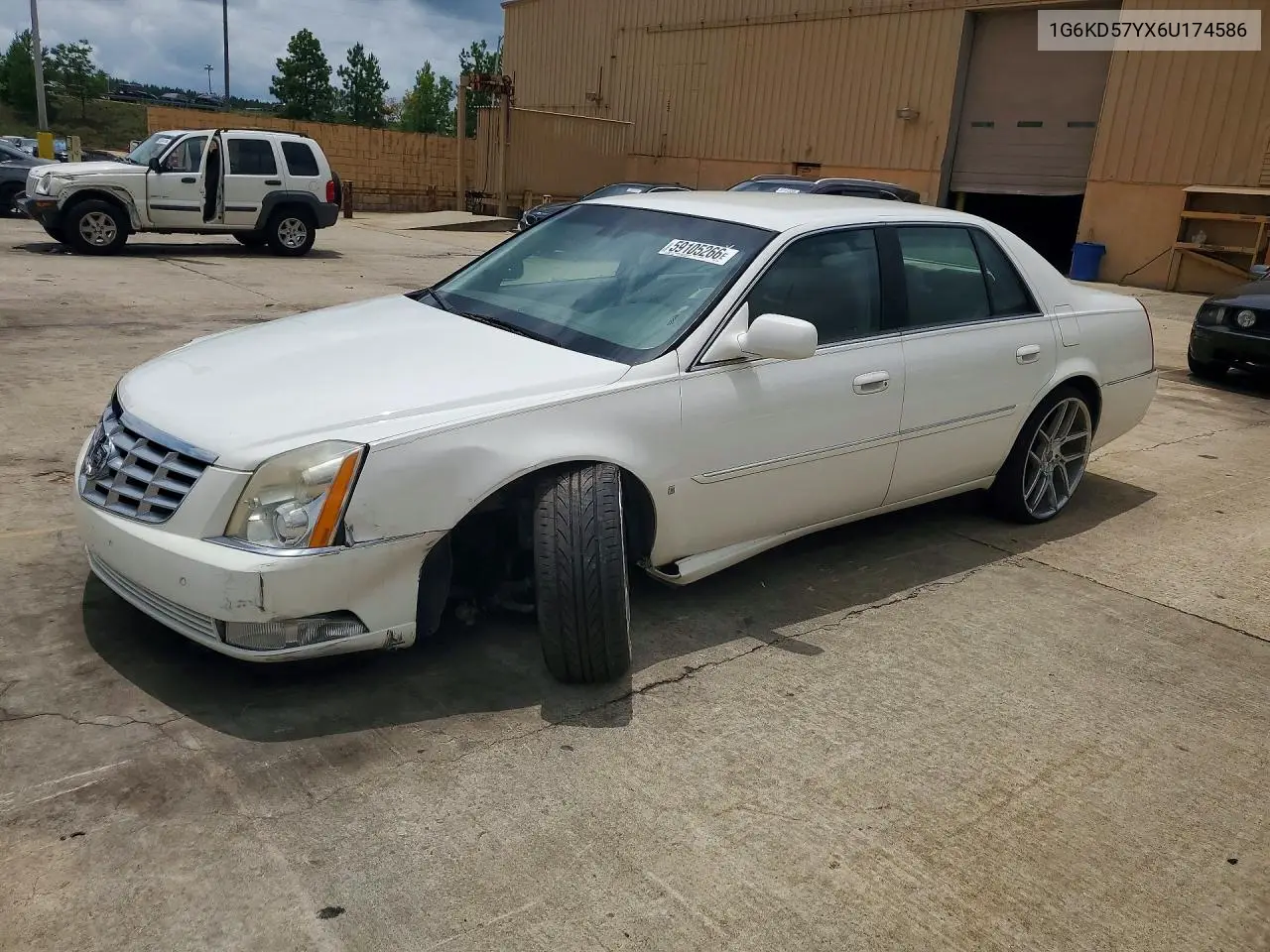 2006 Cadillac Dts VIN: 1G6KD57YX6U174586 Lot: 59105266