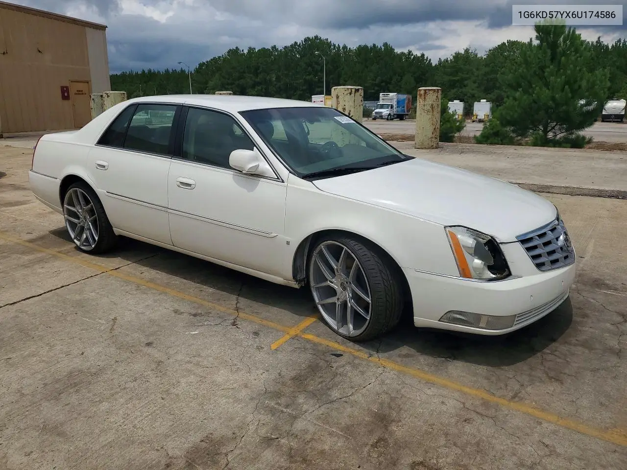 2006 Cadillac Dts VIN: 1G6KD57YX6U174586 Lot: 59105266