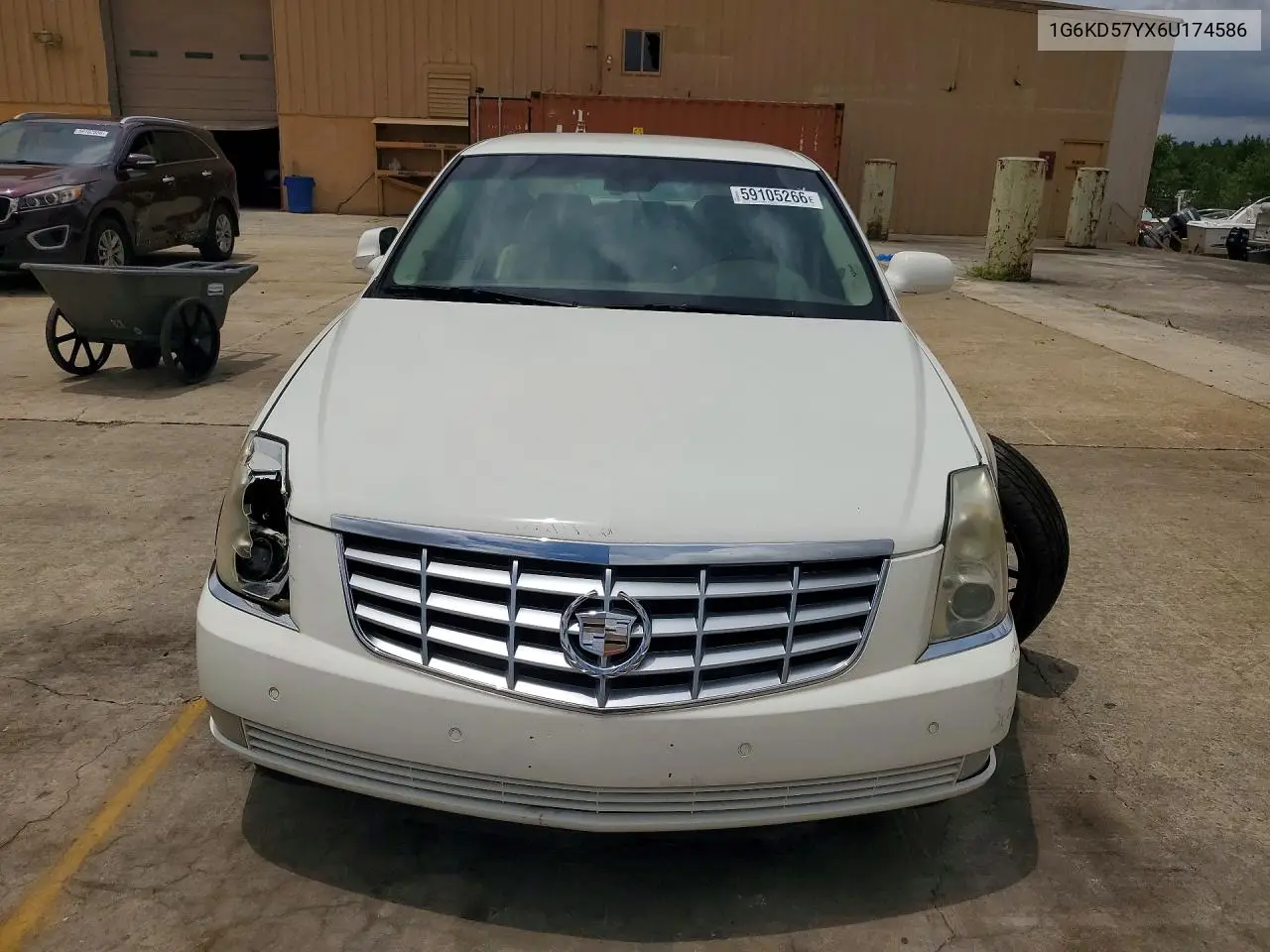 2006 Cadillac Dts VIN: 1G6KD57YX6U174586 Lot: 59105266