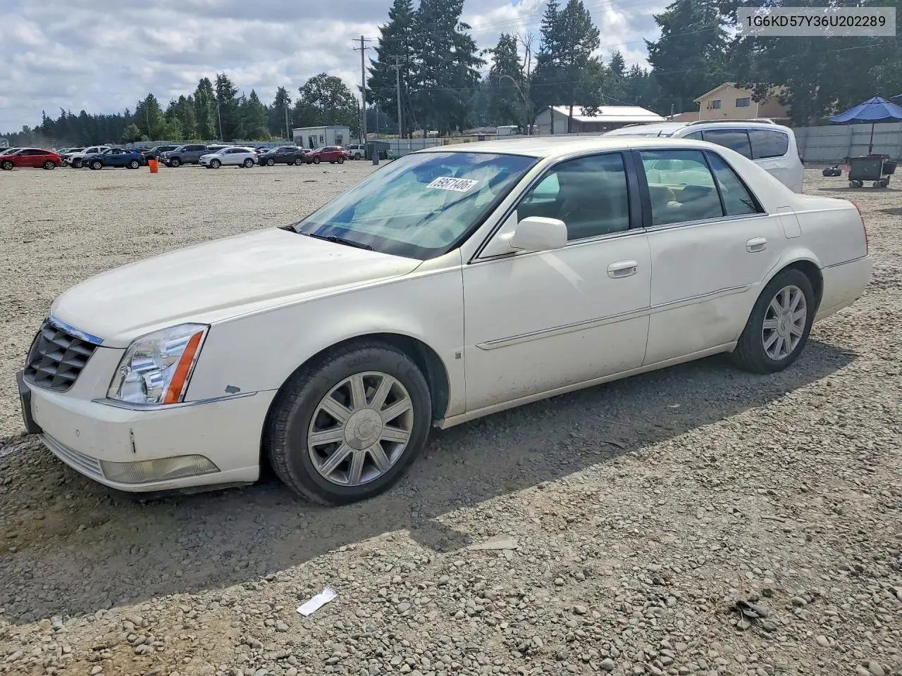 2006 Cadillac Dts VIN: 1G6KD57Y36U202289 Lot: 59571486