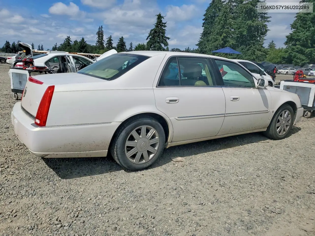2006 Cadillac Dts VIN: 1G6KD57Y36U202289 Lot: 59571486