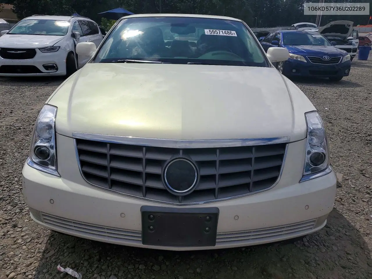 2006 Cadillac Dts VIN: 1G6KD57Y36U202289 Lot: 59571486