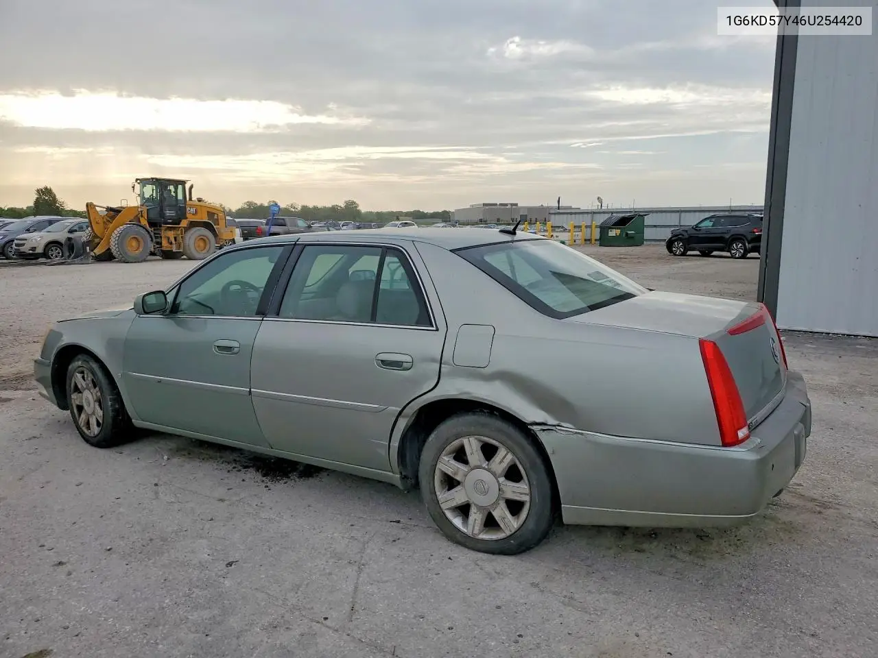 2006 Cadillac Dts VIN: 1G6KD57Y46U254420 Lot: 59630126