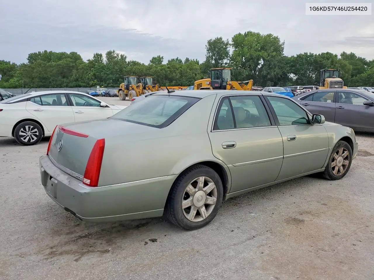 2006 Cadillac Dts VIN: 1G6KD57Y46U254420 Lot: 59630126